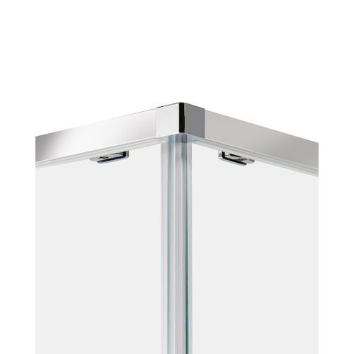 Cabine De Douche Tela 90 X 90 X 185 Cm Argenté