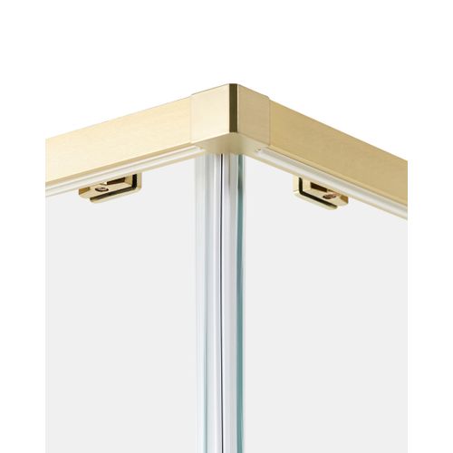 Cabine De Douche Tela 90 X 90 X 185 Cm Doré