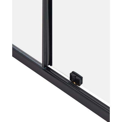 Cabine De Douche Yoro 80 X 100 X 185 Cm Noir