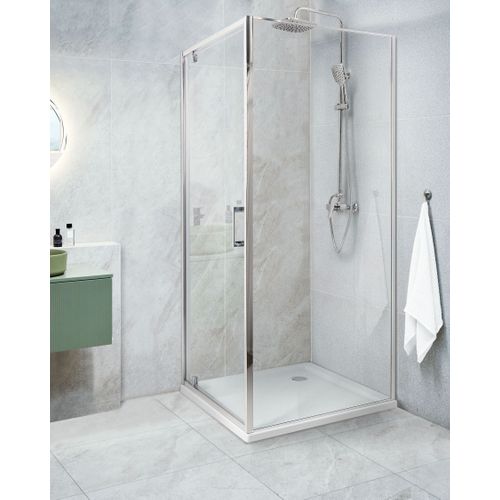 Cabine De Douche Darli 70 X 70 X 185 Cm Argenté