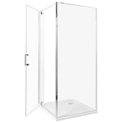 Cabine De Douche Darli 80 X 80 X 185 Cm Argenté