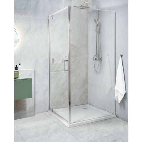 Cabine De Douche Darli 90 X 90 X 185 Cm Argenté