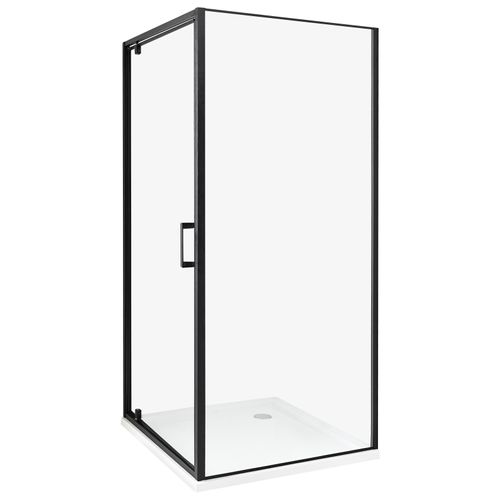 Cabine De Douche Darli 90 X 90 X 185 Cm Noir