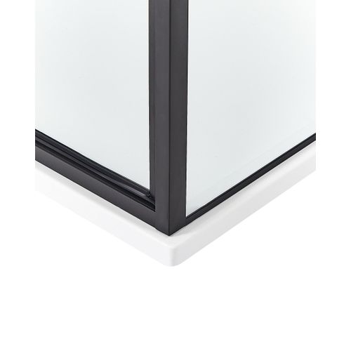 Cabine De Douche Darli 90 X 90 X 185 Cm Noir