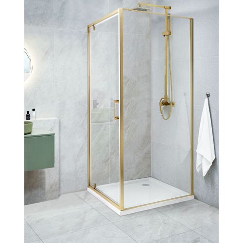 Cabine De Douche Darli 70 X 70 X 185 Cm Doré
