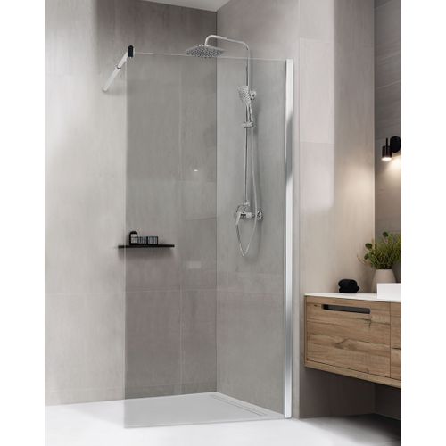 Parois De Douche Ahaus 100 X 190 Cm Argenté