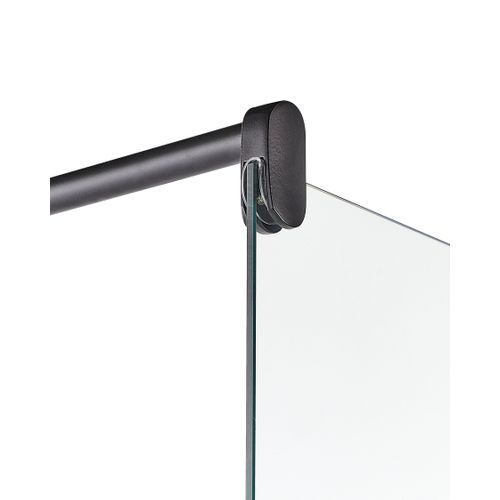 Parois De Douche Ahaus 80 X 190 Cm Noir