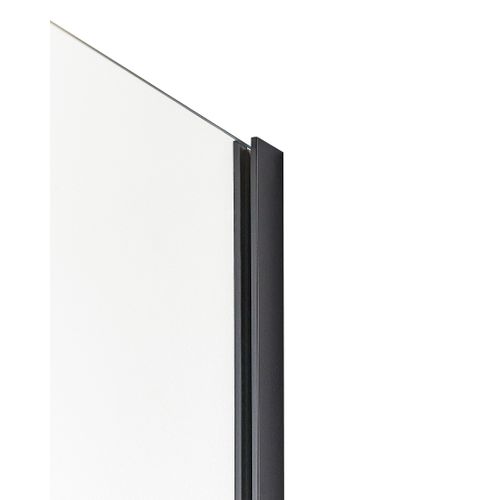 Parois De Douche Ahaus 100 X 190 Cm Noir