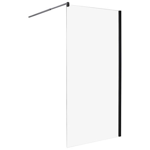 Parois De Douche Ahaus 100 X 190 Cm Noir