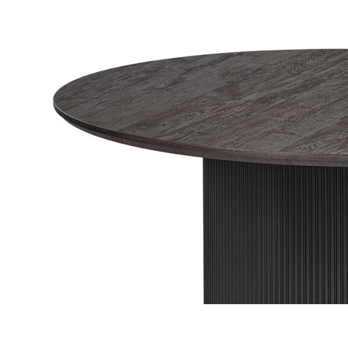 Table De Repas Sheho Noir 120 Cm 120 Cm