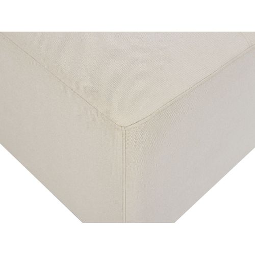 Ottoman Kohlo Tissu Beige Clair