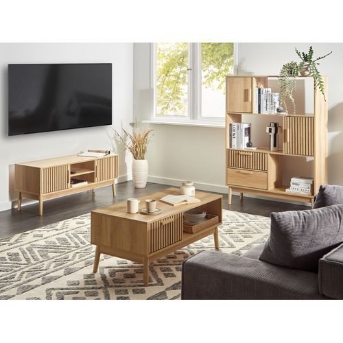 Meuble TV Lynwood Marron Clair