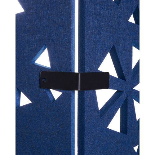 Séparateur De Bureau Paravent Starry Bleu Marine