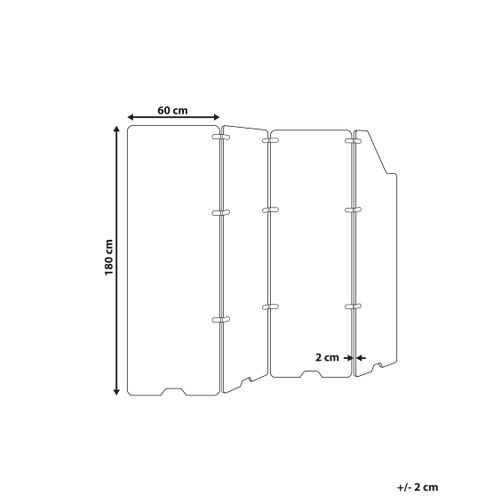 Séparateur De Bureau Paravent Starry Bleu Marine