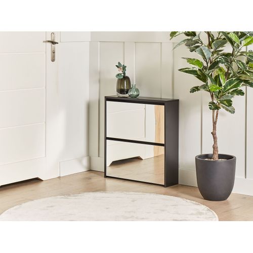Meuble à Chaussures Midfield Miroir Argenté