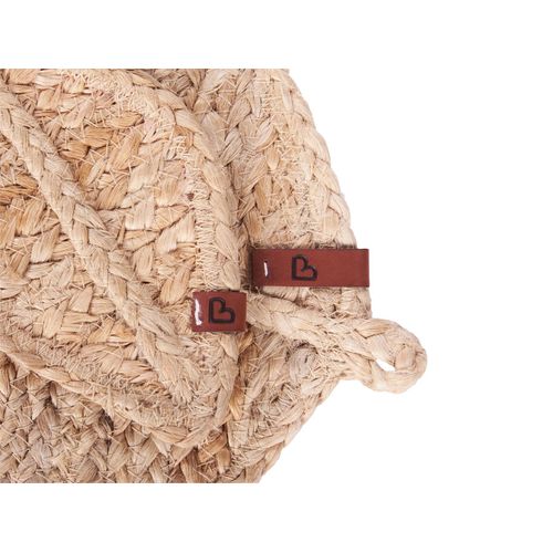 Ensemble Sets De Table Et Sous-verres Pepperleaf Naturel Jute