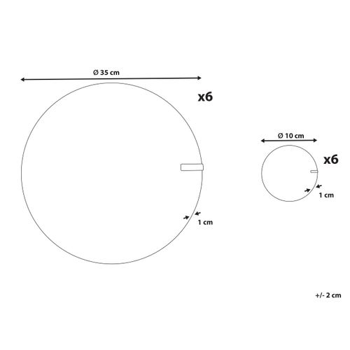 Ensemble Sets De Table Et Sous-verres Ribbery Naturel Jute