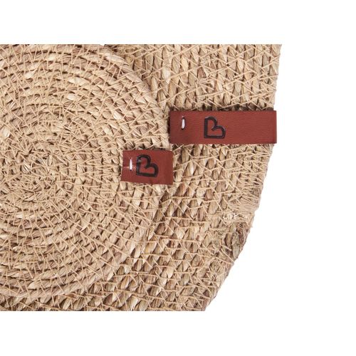 Ensemble Sets De Table Et Sous-verres Pepperberry Naturel Herbier Marin