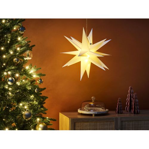 Etoile Décorative LED Blanc Cassé Bhagirathi