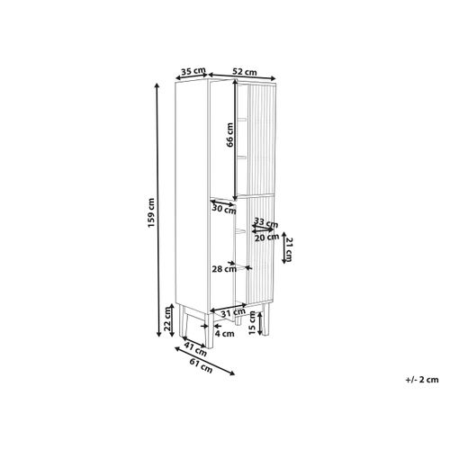 Meuble Haut Nubes 52 Cm Blanc