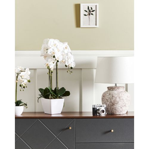 Plante Artificielle Orchid 59 Cm Blanc