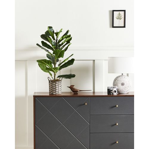 Plante Artificielle Fiddle Leaf Tree 72 Cm Vert