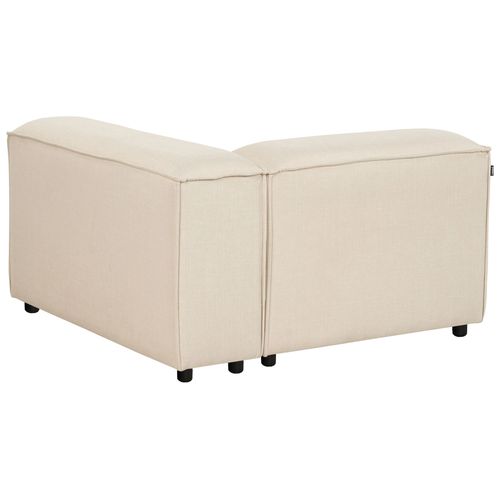 Module D'angle Ardal Tissu Beige Côté Gauche