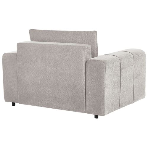 Méridienne Innvik Tissu Gris Clair