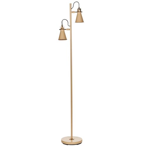 Lampadaire Moyola Réglable Métal Beige