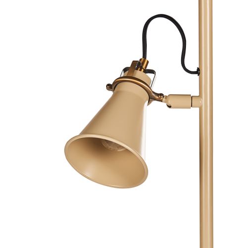 Lampadaire Moyola Réglable Métal Beige