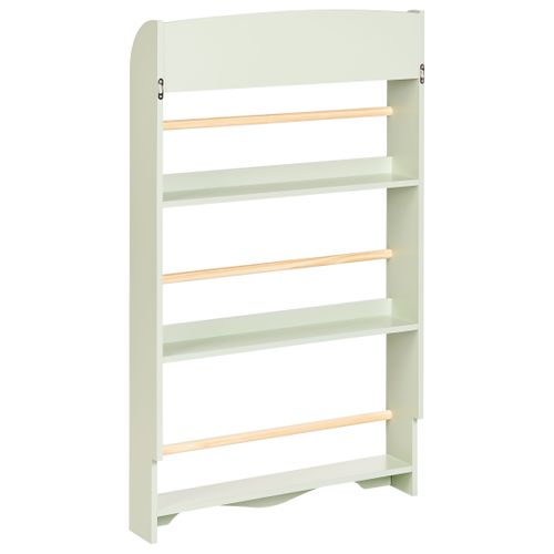 Bibliothèque Murale Liloet 100 Cm Vert Clair