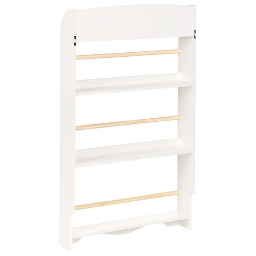 Bibliothèque Murale Liloet 100 Cm Blanc