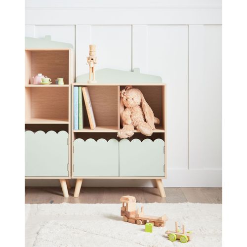 Meuble De Rangement Lackey 86 Cm Vert Clair