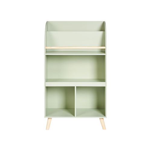 Bibliothèque 3 Étagères Liloet 102 Cm Vert Clair