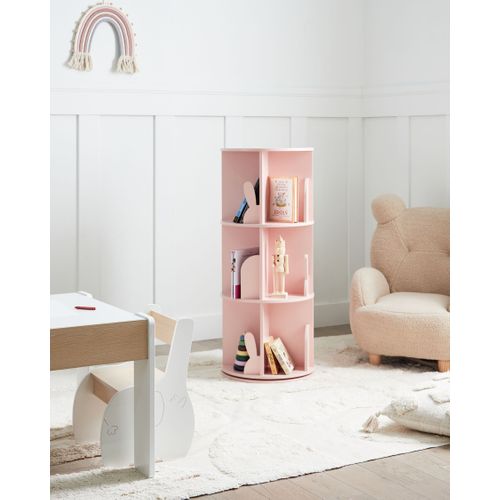 Étagère Rotative Caney 94 Cm Rose Pastel