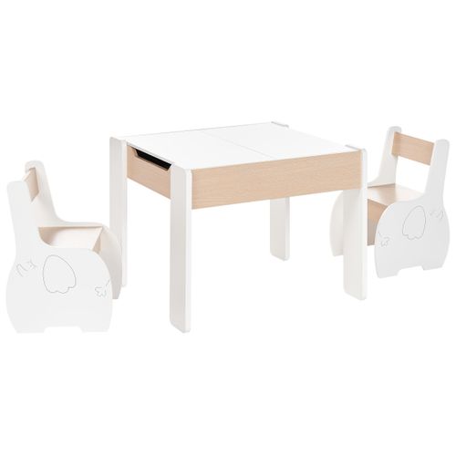 Table Et Chaises Pour Enfants Loyd Blanc