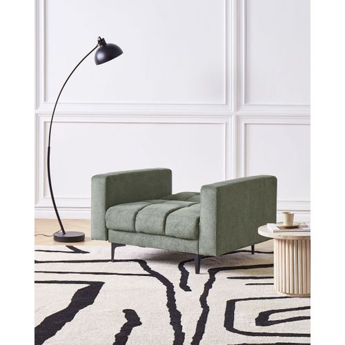 Fauteuil Alnes Tissu Vert Foncé