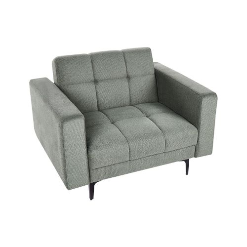 Fauteuil Alnes Tissu Vert Foncé