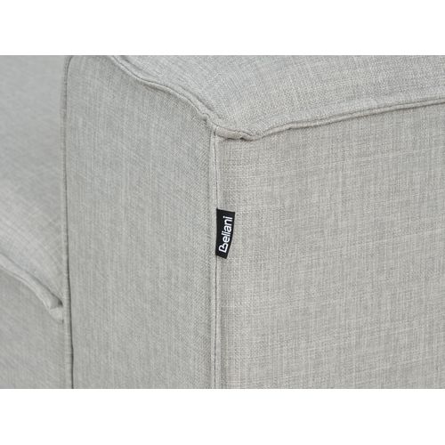Ottoman Ardal Tissu Gris Clair