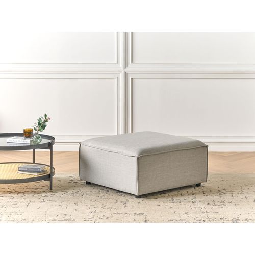 Ottoman Ardal Tissu Gris Clair