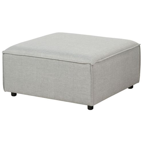 Ottoman Ardal Tissu Gris Clair