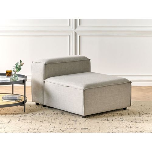 Module Fauteuil Ardal Tissu Gris Clair