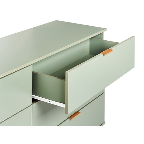 Commode à 6 Tiroirs Walpole Vert