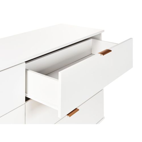 Commode à 6 Tiroirs Walpole Blanc