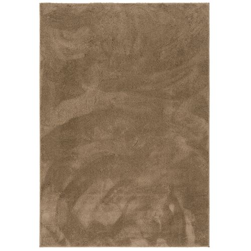 Tapis à Poils Longs Silky 120x170cm Taupe
