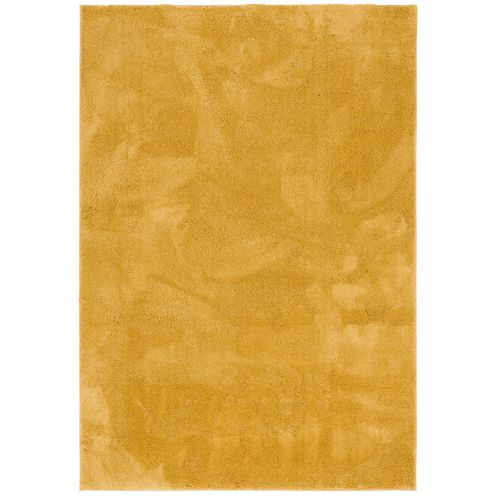 Tapis à Poils Longs Silky 120x170cm Jaune