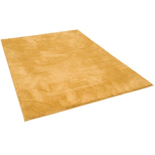 Tapis à Poils Longs Silky 120x170cm Jaune