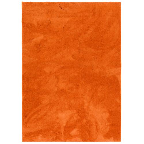 Tapis à Poils Longs Silky 80x150cm Orange