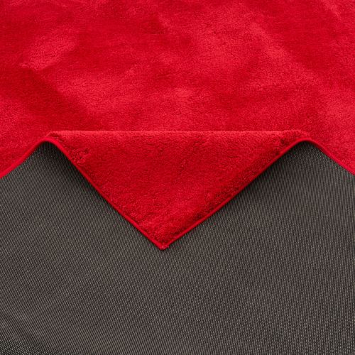 Tapis à Poils Longs Silky 200x290cm Bordeaux