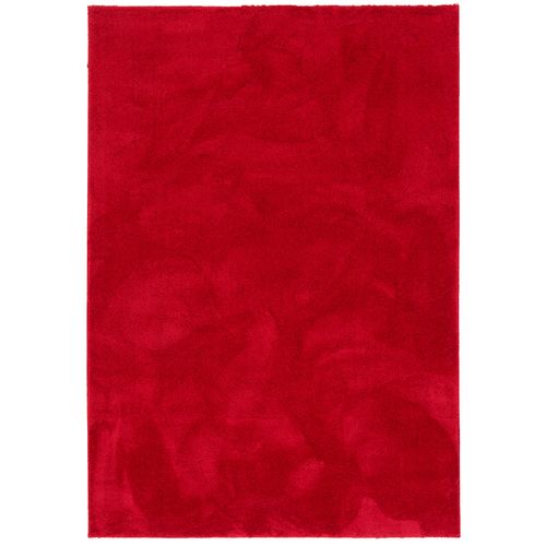 Tapis à Poils Longs Silky 200x290cm Bordeaux